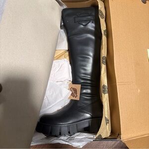 Harley-Davidson Women's Uplift Knee High 20-Inch Black Fashion Boots D84806  5.5